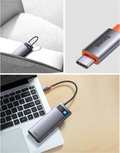 Stacja/replikator Baseus Metal Gleam USB-C (WKWG040113) 7