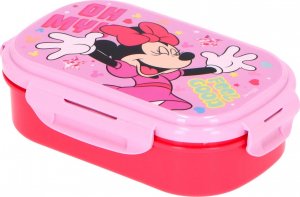 Stor Myszka Minnie Pudełko na Jedzenie + SZTUĆCE LUNCHBOX DZIECIĘCY 3
