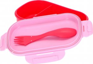 Stor Myszka Minnie Pudełko na Jedzenie + SZTUĆCE LUNCHBOX DZIECIĘCY 4