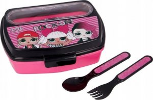 Stor LOL Surprise PUDEŁKO Śniadaniowe Lunchbox sztućce 1