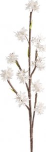 Eurofirany Sztuczny kwiat dekoracyjny FLORE 79X23 biały x6 1
