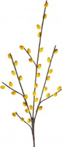 Eurofirany Sztuczny kwiat dekoracyjny FLORE I 30X35 żółty x6 1