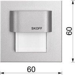 Oprawa schodowa SKOFF Oprawa TANGO mini LED Light (ML-TMI-K-N-1-PL-00-01) - Skoff 1
