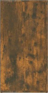 vidaXL Komoda, przydymiony dąb, 120x36x69 cm 6