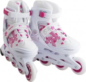 Rolki Roces Łyżworolki Roces Jokey 3.0 Girl biało-różowe 400846 01 26-29 2