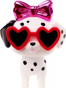 Lalka Barbie Mattel Barbie Extra Lalka Srebrzysty strój i różowe boa/Czarne włosy HHN07 2