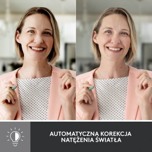 Kamera internetowa Logitech Brio 500 Off White (960-001428) 3