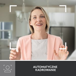 Kamera internetowa Logitech Brio 500 Off White (960-001428) 7