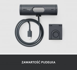 Kamera internetowa Logitech Brio 500 Graphite (960-001422) 10