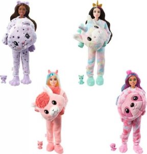 Lalka Barbie Mattel Barbie Cutie Reveal Lalka Jednorożec Seria 2 Kraina Fantazji HJL58 7