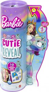 Lalka Barbie Mattel Barbie Cutie Reveal Lalka Jednorożec Seria 2 Kraina Fantazji HJL58 9