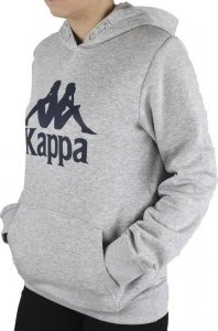 Kappa Kappa Taino Kids Hoodie 705322J-18M szary 128 2