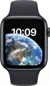 Smartwatch Apple Watch SE 2022 44mm GPS Midnight Alu Sport Czarny (MNK03) 2