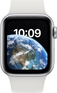 Smartwatch Apple Watch SE 2022 GPS 40mm Silver Alu Sport Biały (MNJV3) 2