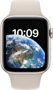 Smartwatch Apple Watch SE 2022 GPS 44mm Starlight Alu Sport Beżowy  (MNJX3WB/A) 2