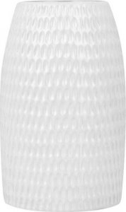 Lumarko Lumarko Wazon dekoracyjny ceramiczny biały LINZI! 1