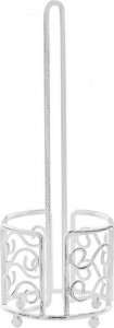 Beliani Metalowy stojak na papier toaletowy biały MANDI! 3