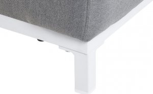 Beliani Zestaw 2 foteli ogrodowych szary z białym ROVIGO! 8