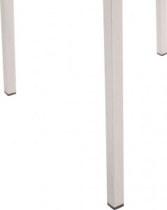 Beliani Zestaw 4 krzeseł ogrodowych z technorattanu czarny GROSSETO! 5