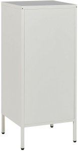 Beliani Szafka biurowa metalowa biała WOSTOK! 4