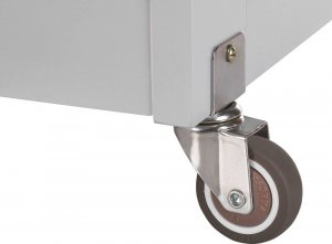 Beliani Wózek kuchenny z szufladą szary TRAPANI! 6