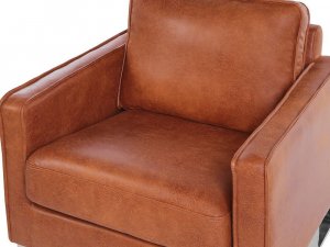 Beliani Fotel brązowy VIND! 5