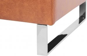 Beliani Fotel brązowy VIND! 6