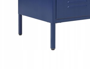 Beliani Komoda metalowa ciemnoniebieska ENAGO! 6