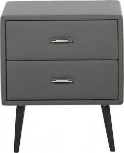 Beliani Szafka nocna szara ESSONNE! 3
