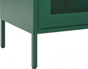 Beliani Szafka dwudrzwiowa metalowa zielona WAKATIPU! 7