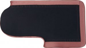 Beliani Szezlong welurowy lewostronny różowy ALLIER! 8