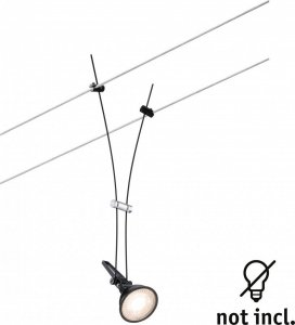 Paulmann System linkowy Spot Comet max1x50W Czarny mat GU5,3 12V metal 5