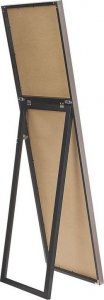 Beliani Lustro stojące 40 x 140 cm srebrne 4