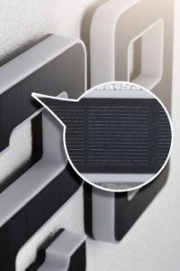 Kinkiet Paulmann Outdoor Solar numer domu b 3000K IP44 Wymienny akumulator 5