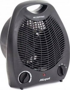 Termowentylator Mirpol Grzejnik elektryczny termowentylator czarny 2000 W 1