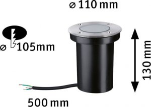 Paulmann Oprawa gruntowa Floor rd GU10 230V 6