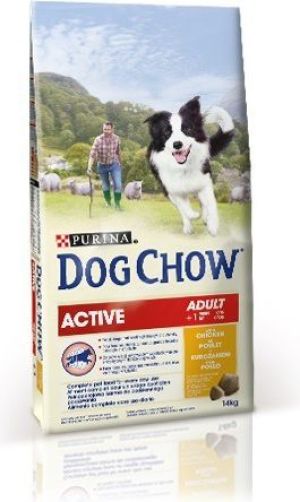 Purina Dog Chow Adult Active Kurczak - 14kg 1