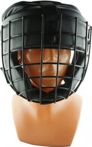 Daniken Ochraniacz głowy sparingowy-skóra krata metalowa Rozmiar: XL 1