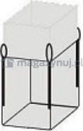 IZOMER Worek powlekany wielkogabarytowy BIG BAG 15. 4 uchwyty, wym. 700x1100x1200mm - KOMPLET 20 szt. 2