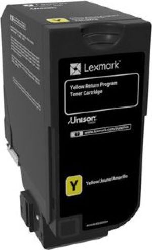 Toner Lexmark 74C20Y0 Yellow Oryginał  (74C20Y0) 1