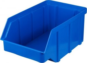 qBox Pojemnik plastikowy warsztatowy z polipropylenu standardowego. Wym: 225x145x110mm (kolor: niebieski) 1