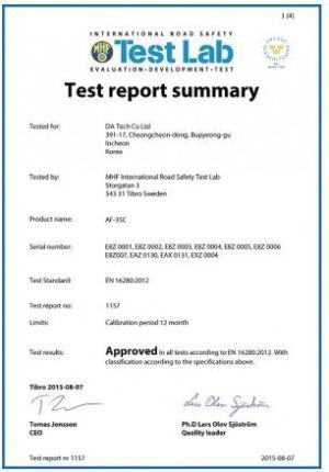 Alkomat Bean Alkomat DATECH AF-35C (elektrochemiczny) 3