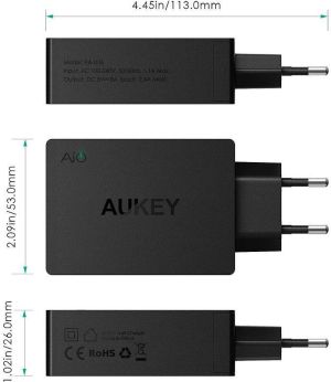 Ładowarka Aukey PA-U36 4x USB-A 8 A (PA-U36) 3