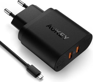 Ładowarka Aukey PA-T16 2x USB-A 6 A (PA-T16) 1