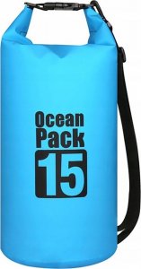 Korbi WOREK WODOODPORNY WODOSZCZELNY NA KAJAK TORBA 15L 3