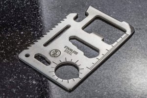 Korbi KARTA PRZEŻYCIA PRZETRWANIA SURVIVAL CARD NÓŻ 2