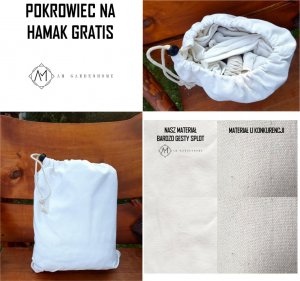 am-gardenhome Hamak boho-makrama XXL 2-osobowy 11