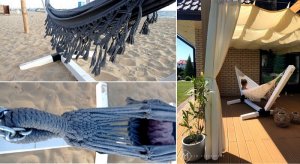 am-gardenhome Hamak boho-makrama XXL 2-osobowy 5