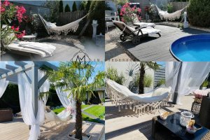 am-gardenhome Hamak boho-makrama XXL 2-osobowy 8