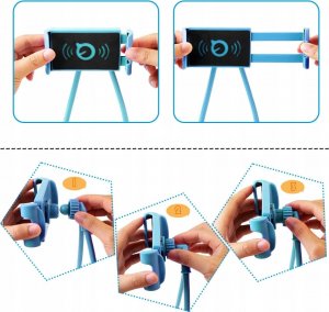 Korbi STATYW UCHWYT NA TELEFON NA SZYJĘ ELASTYCZNY LAZY 3